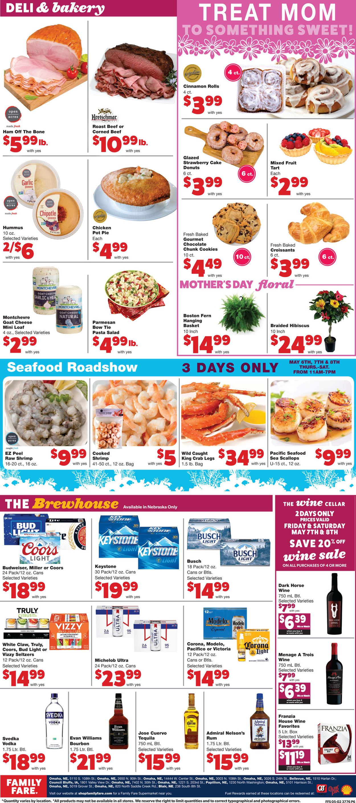 Family Fare Ad from 05/05/2021