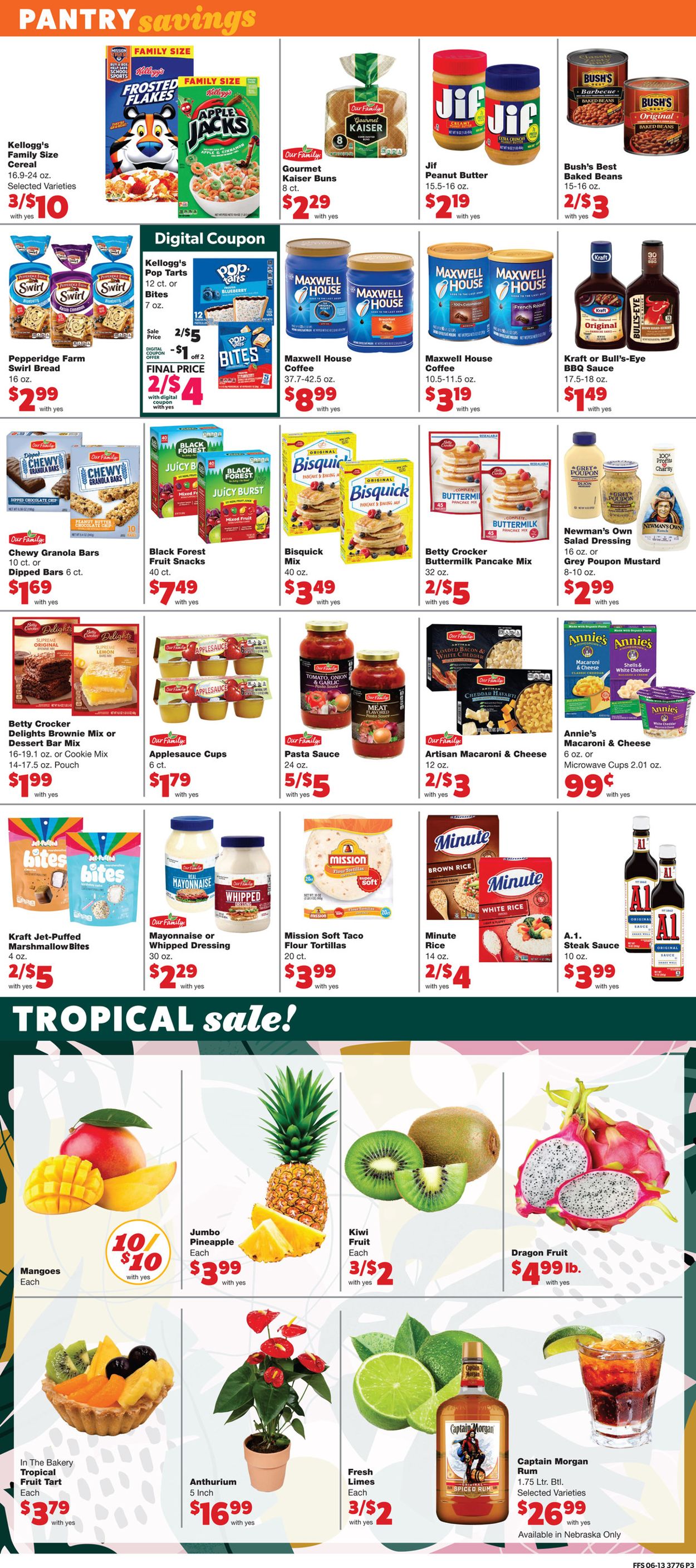 Family Fare Ad from 06/16/2021
