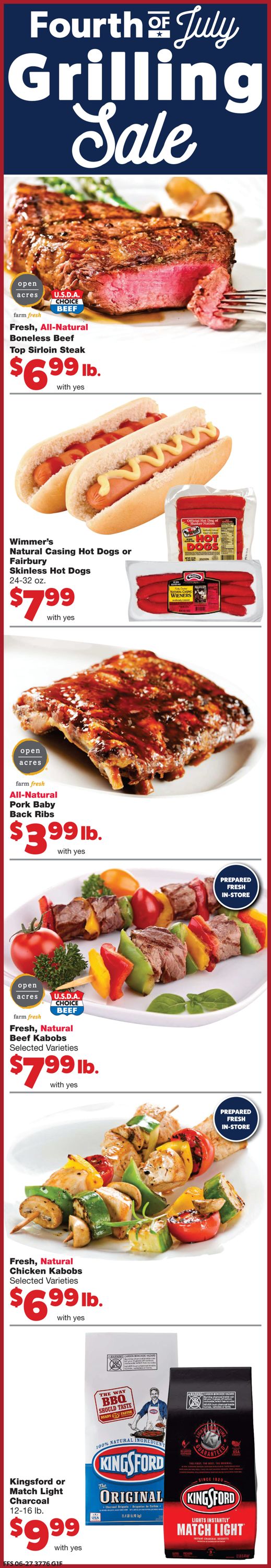 Family Fare Ad from 06/30/2021