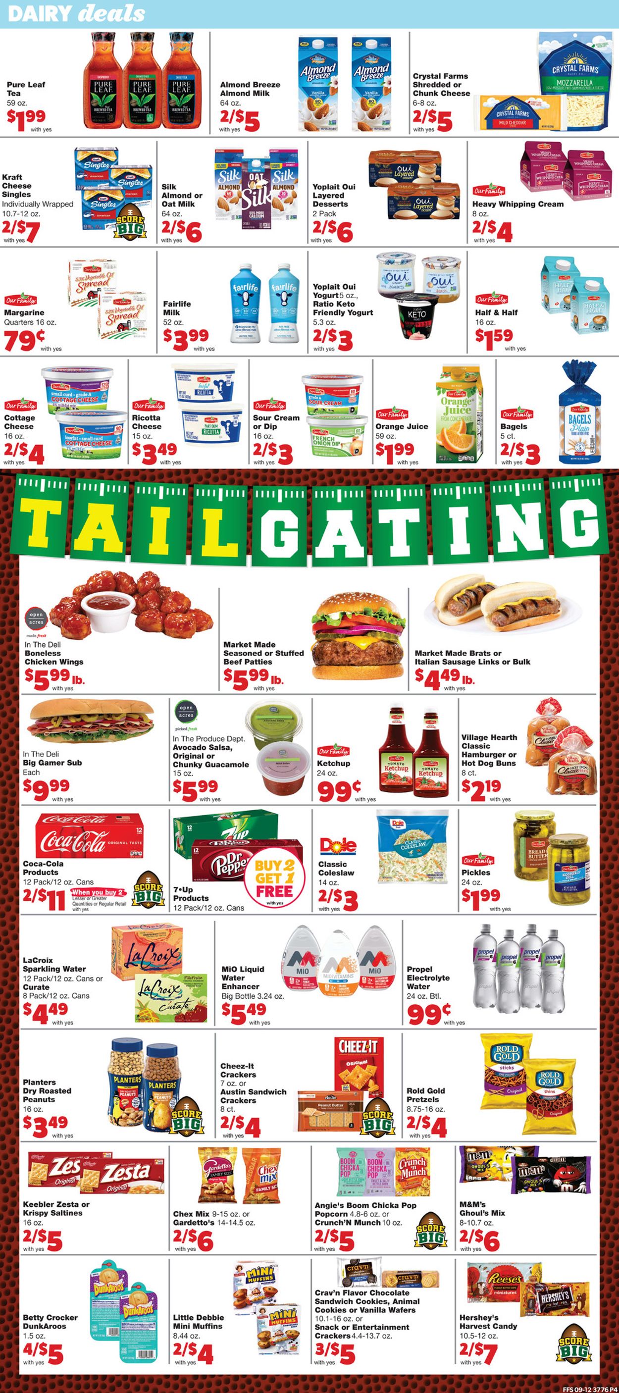 Family Fare Ad from 09/15/2021