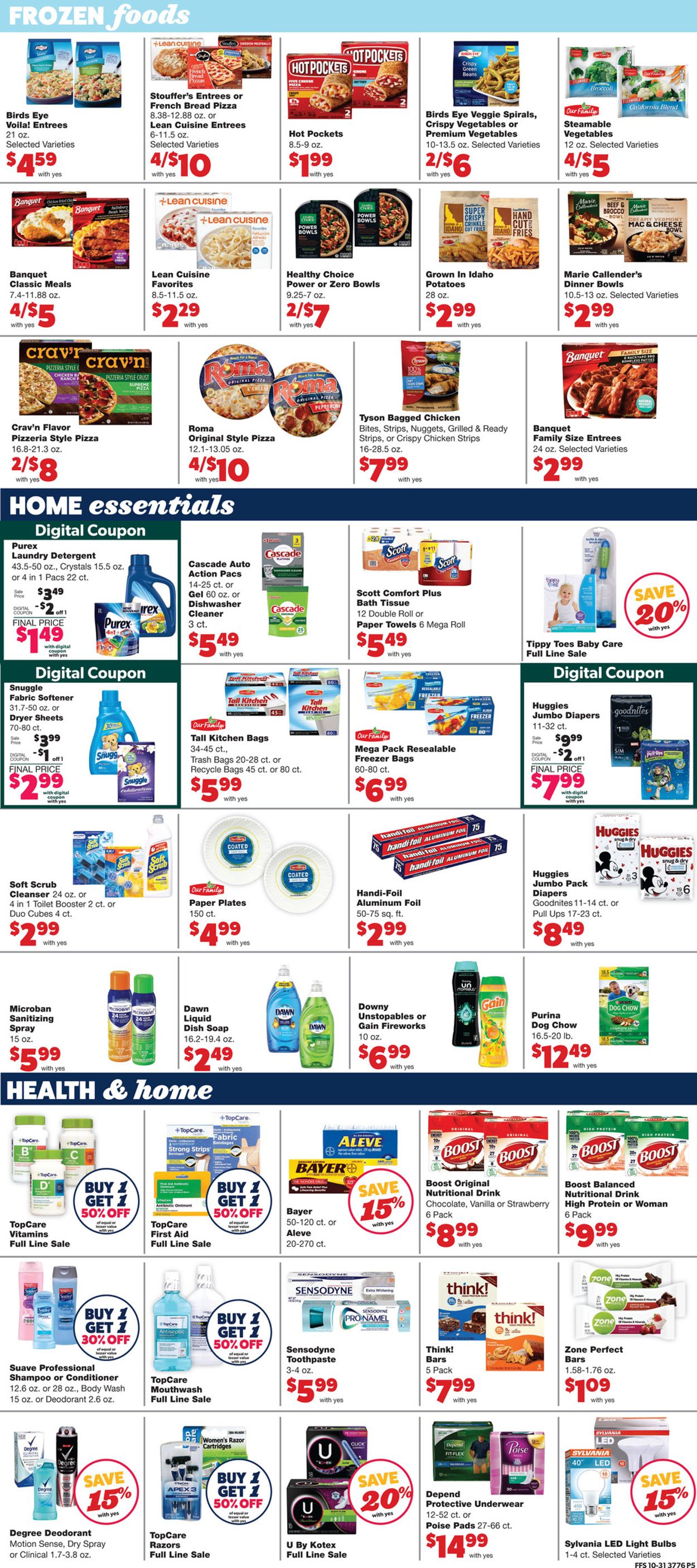 Family Fare Ad from 11/03/2021
