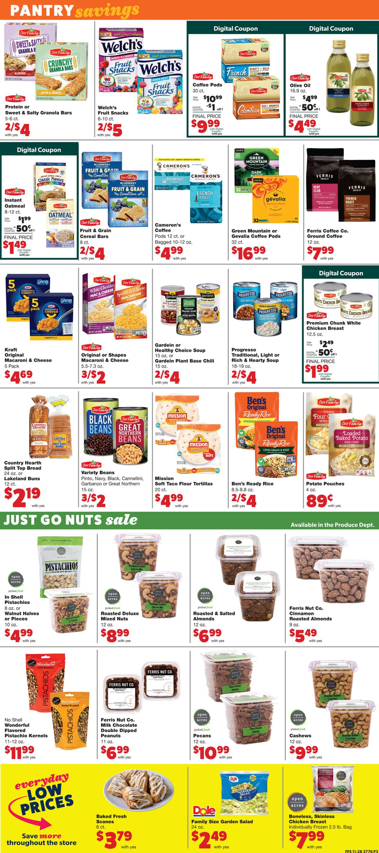 Family Fare Ad from 12/01/2021