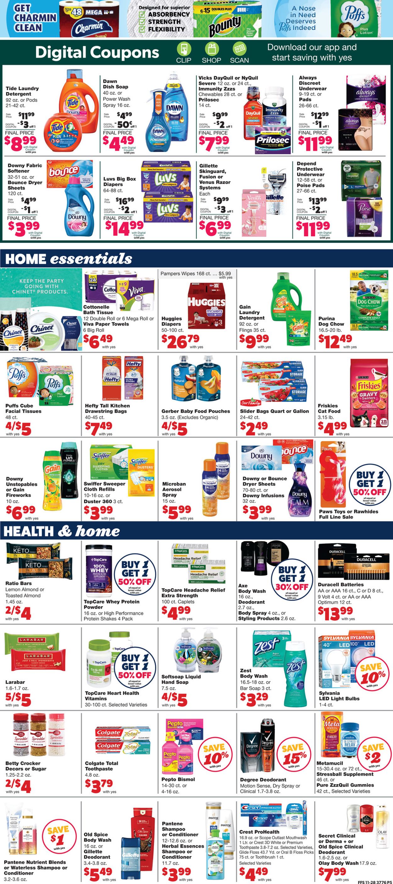 Family Fare Ad from 12/01/2021
