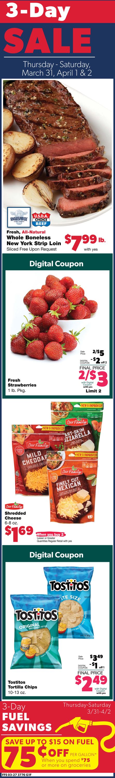 Family Fare Ad from 03/30/2022