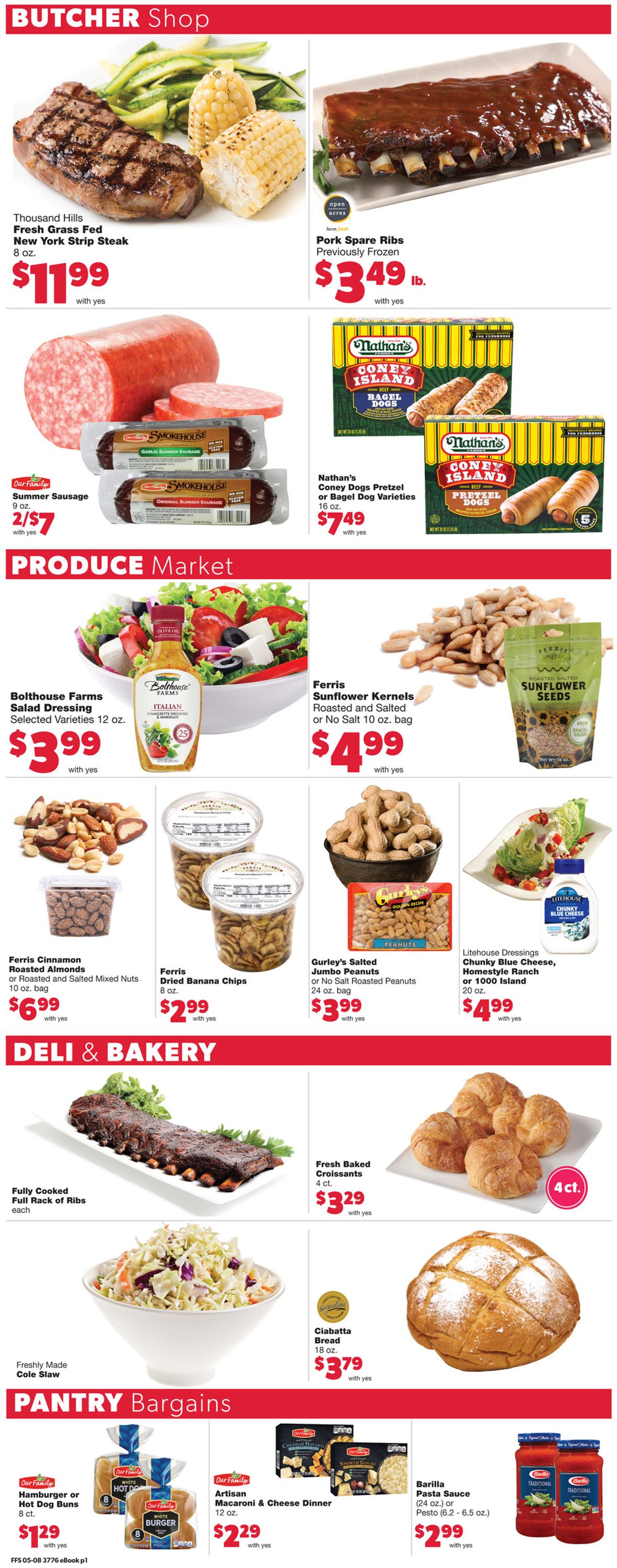 Family Fare Ad from 05/11/2022