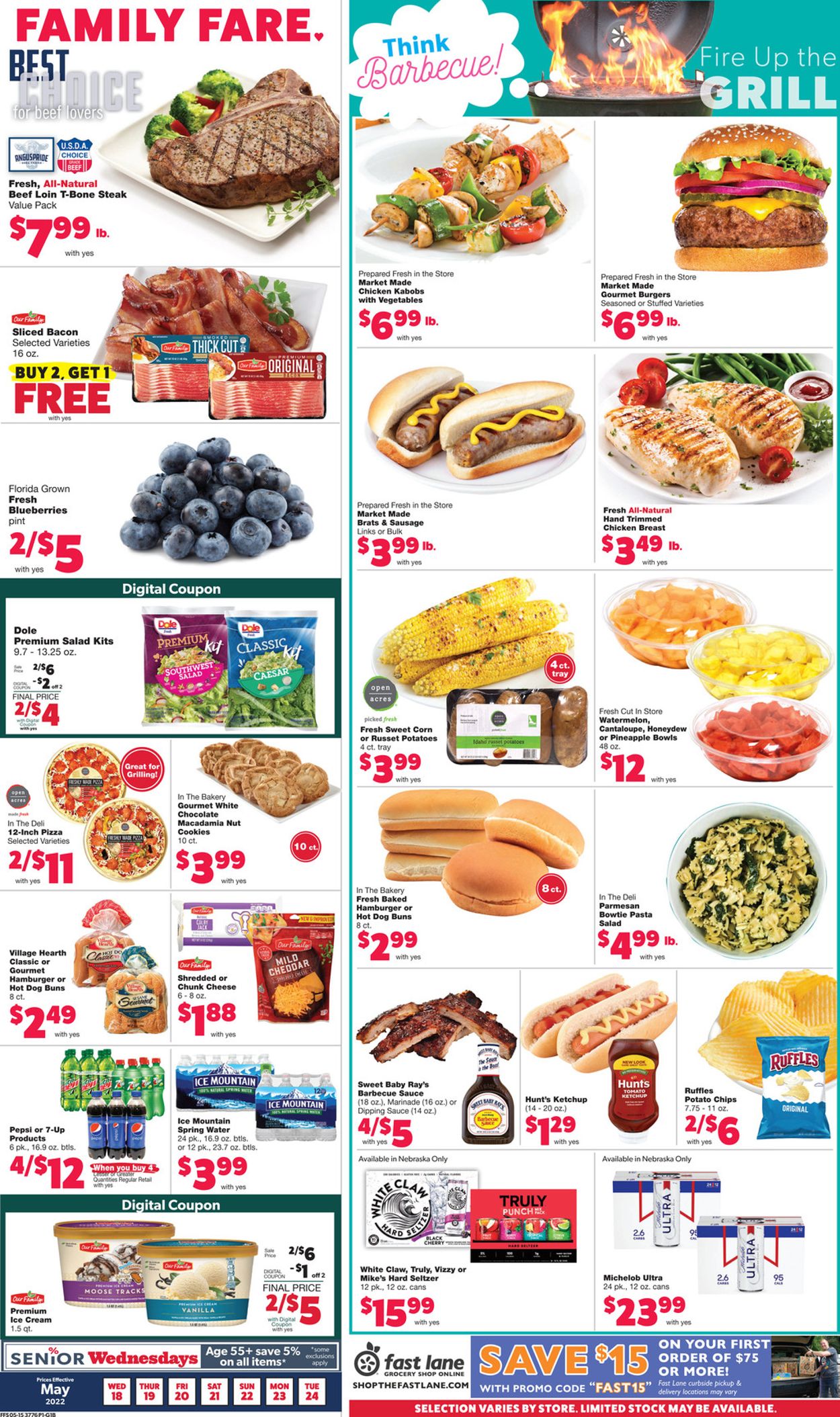 Family Fare Ad from 05/18/2022