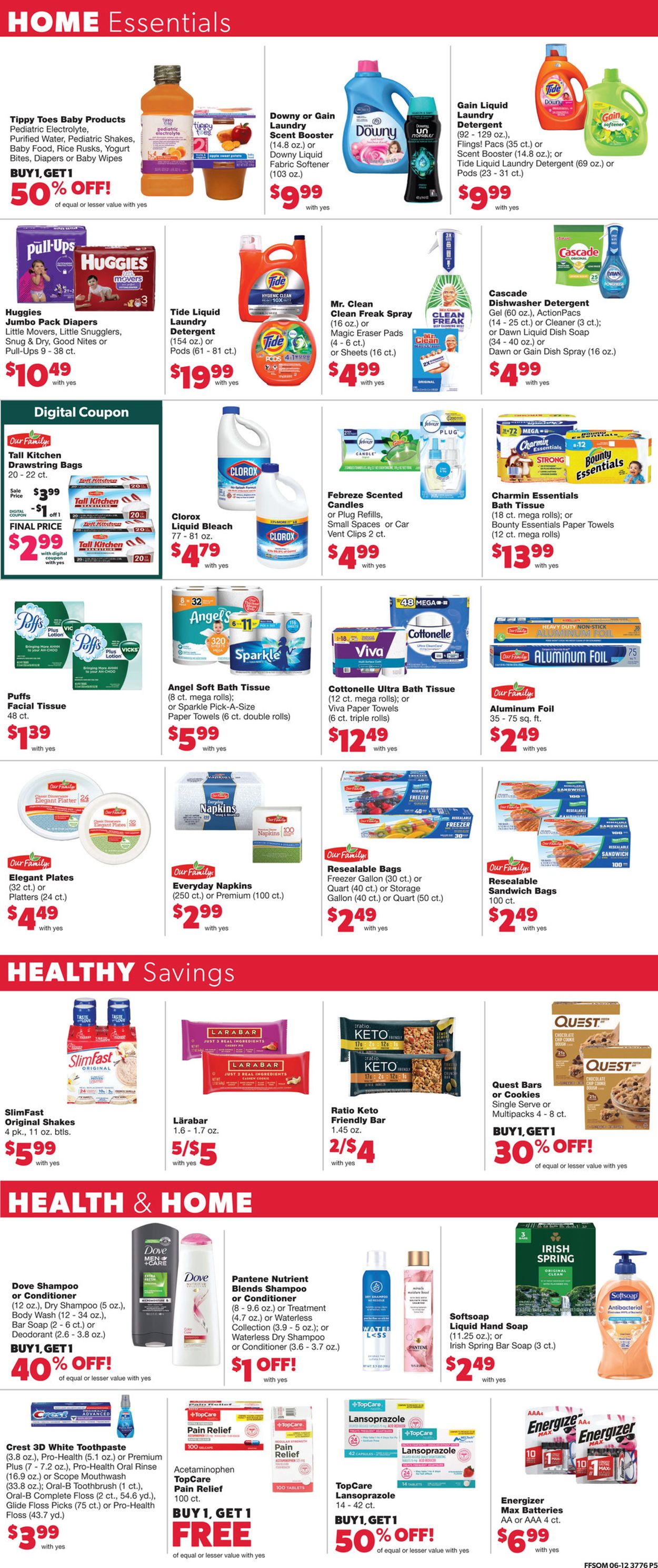 Family Fare Ad from 06/15/2022