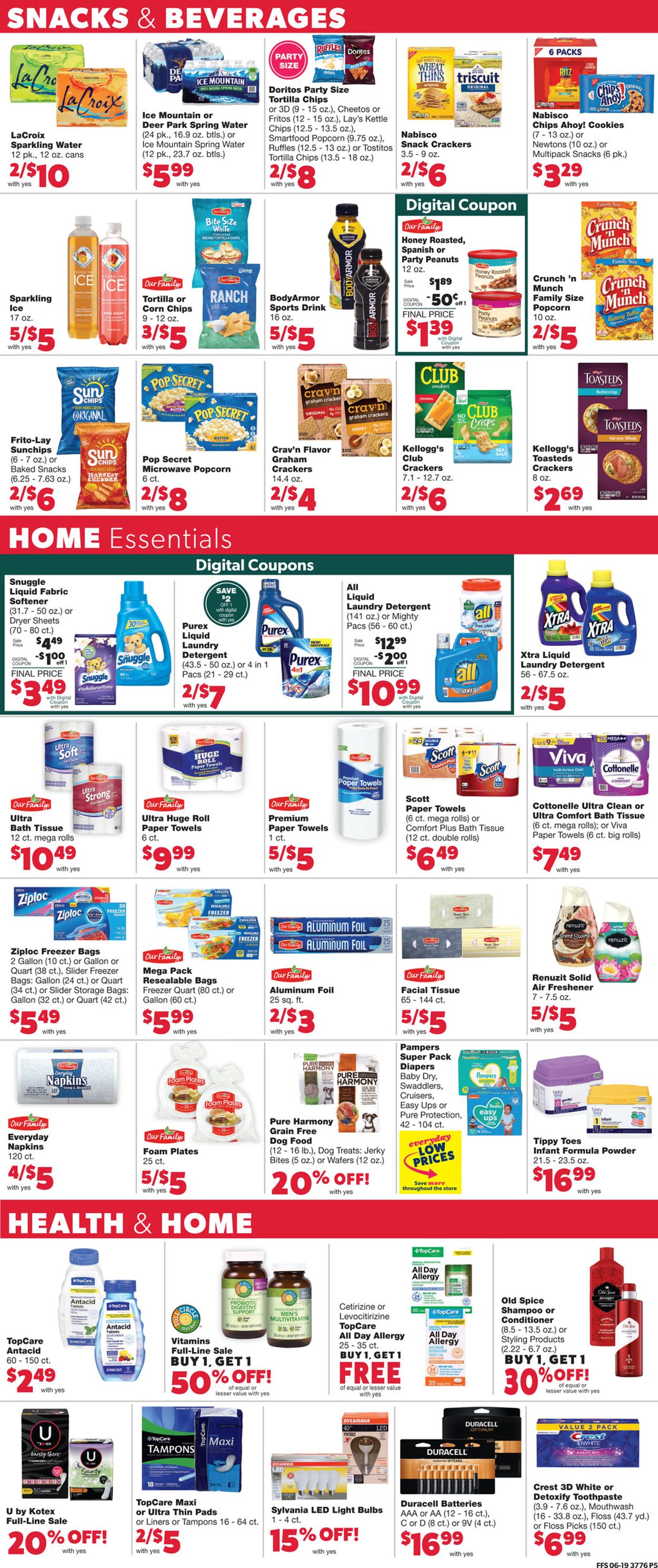Family Fare Ad from 06/22/2022