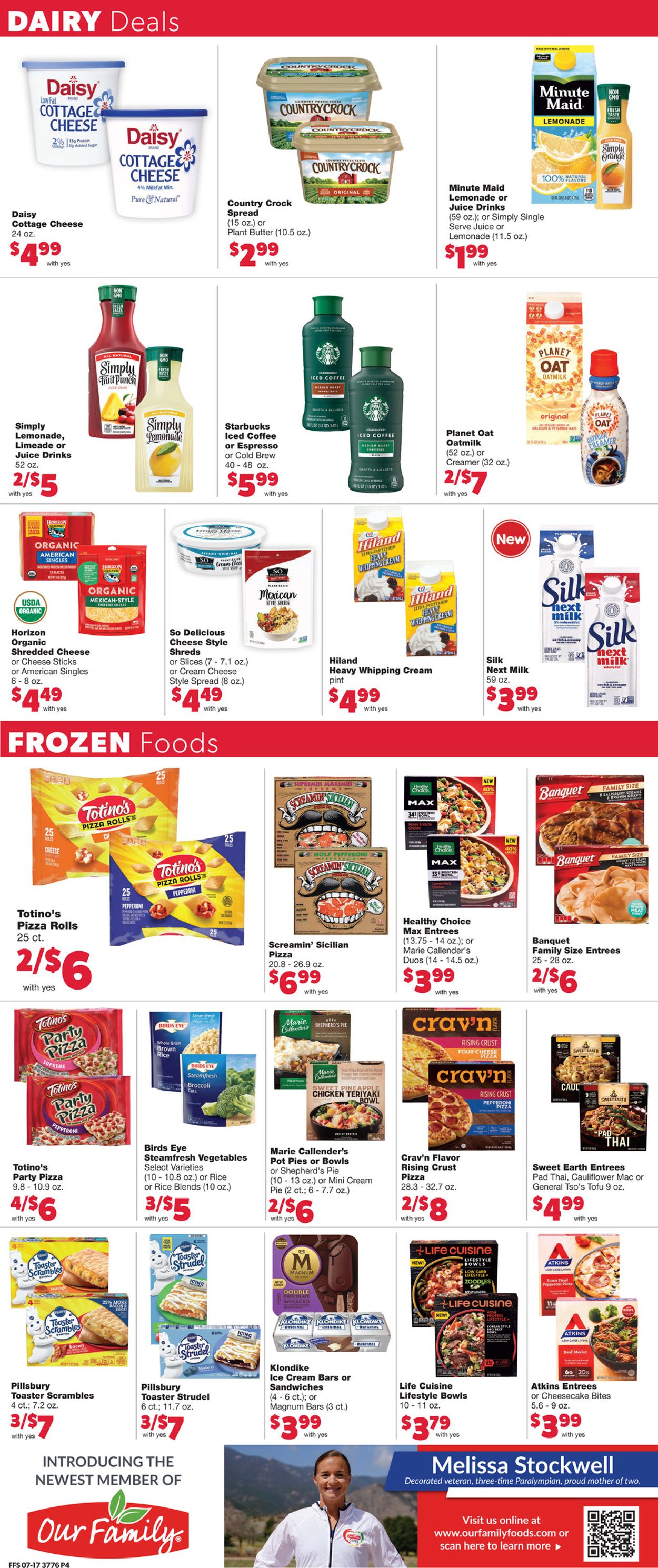 Family Fare Ad from 07/20/2022