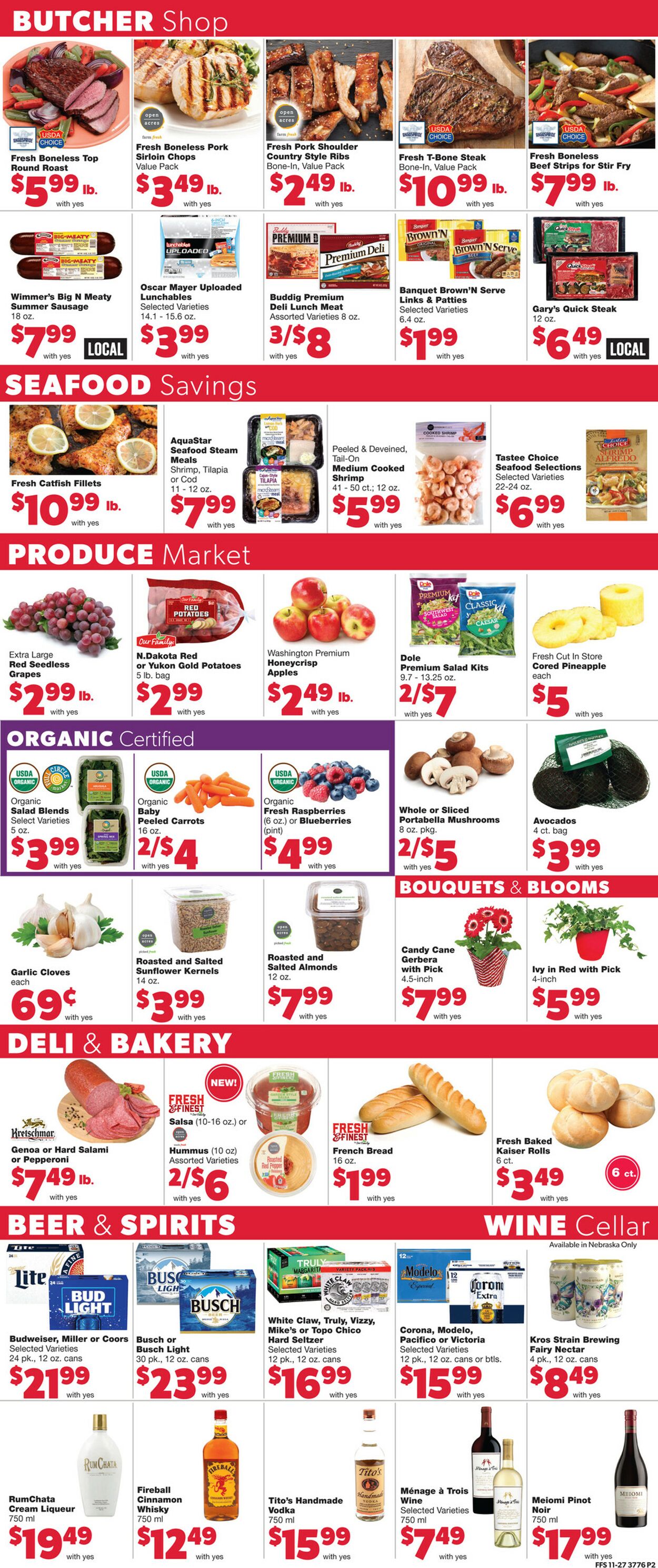 Family Fare Ad from 11/30/2022