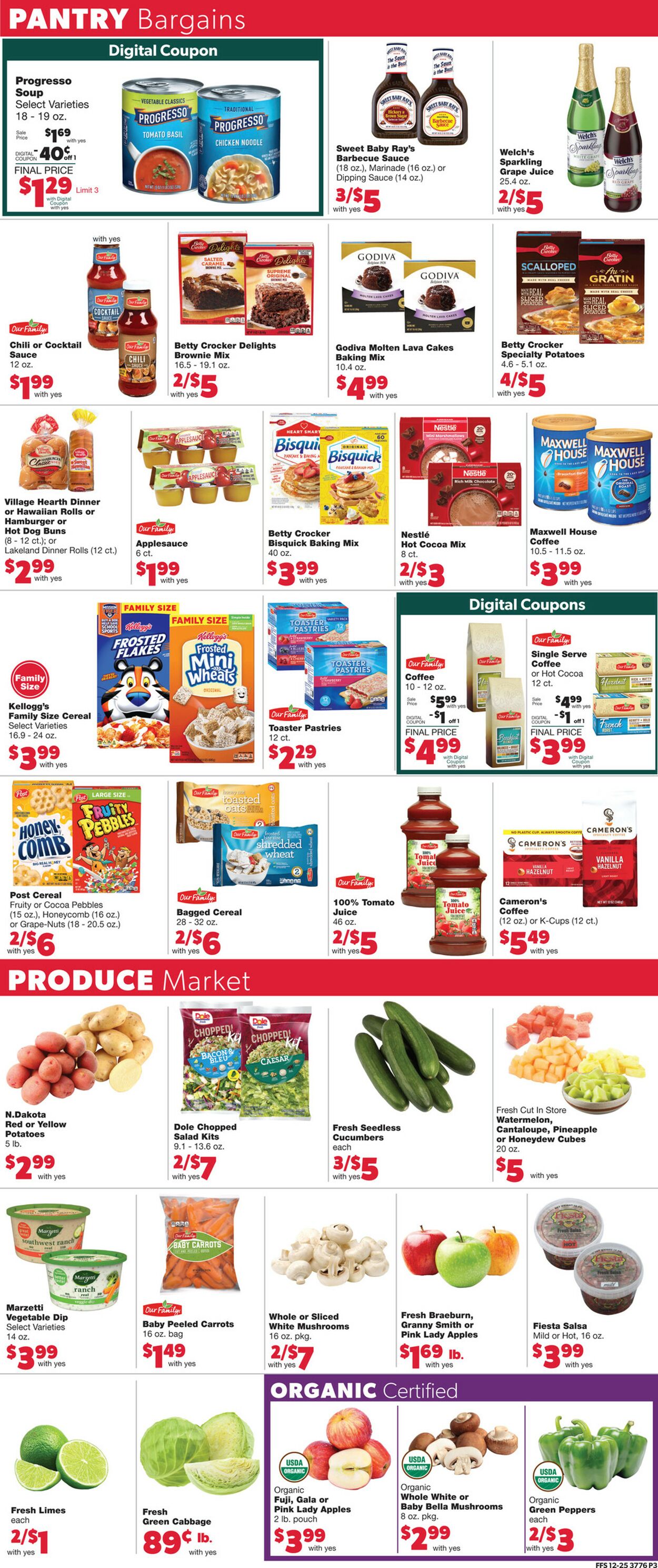 Family Fare Ad from 12/28/2022