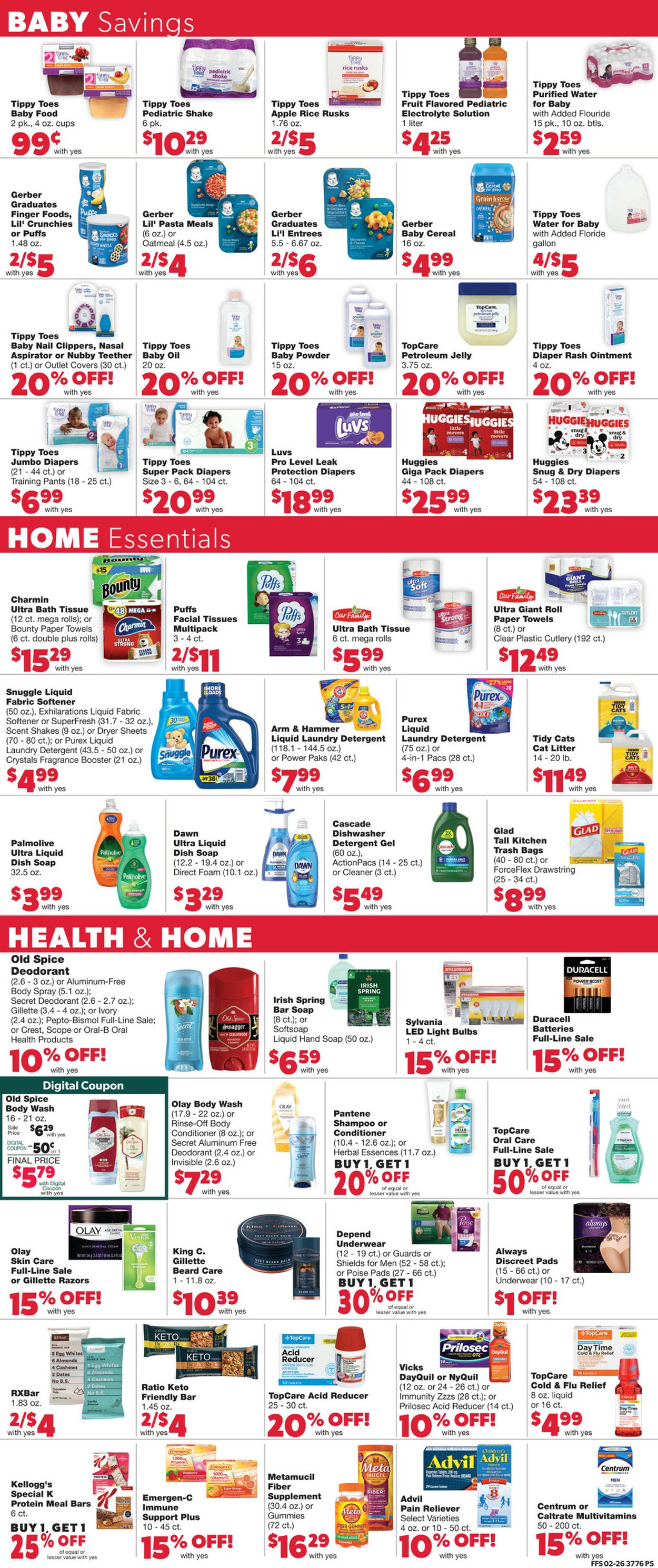 Family Fare Ad from 03/01/2023