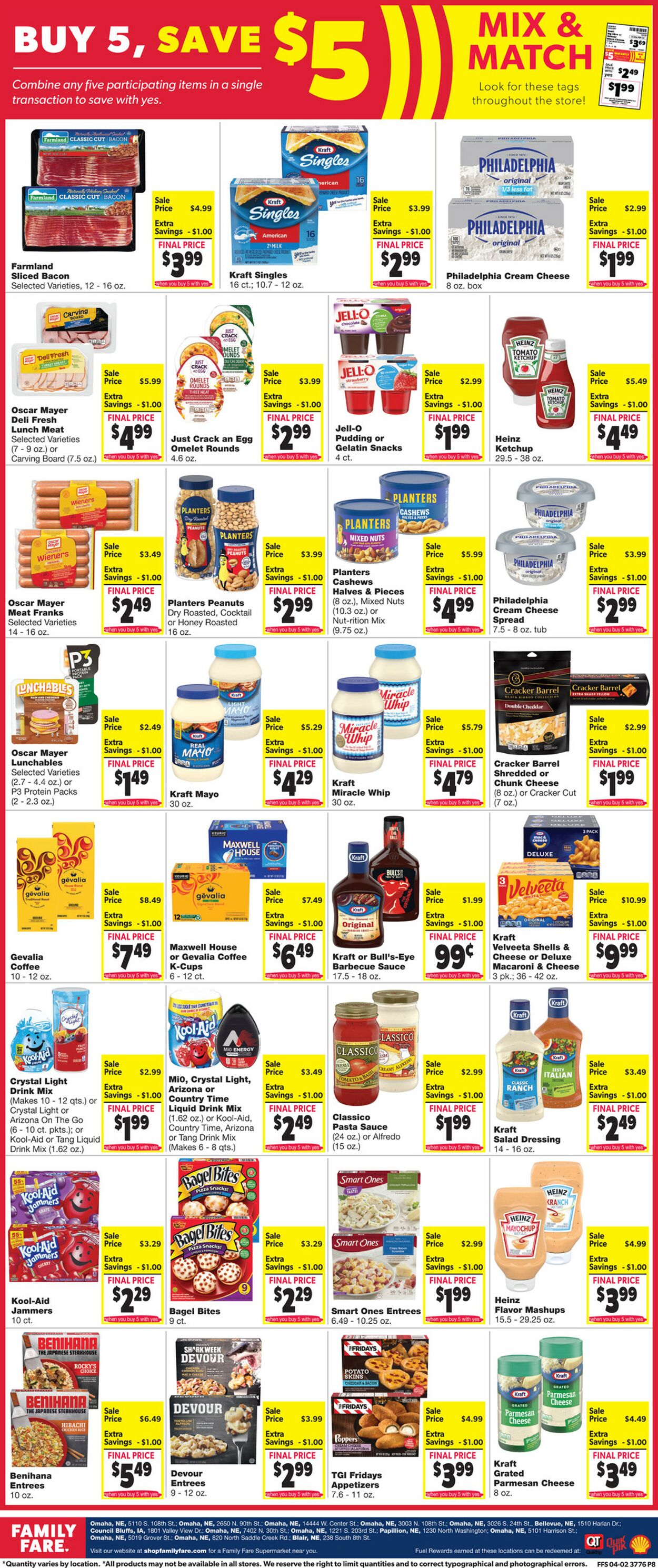 Family Fare Ad from 04/05/2023