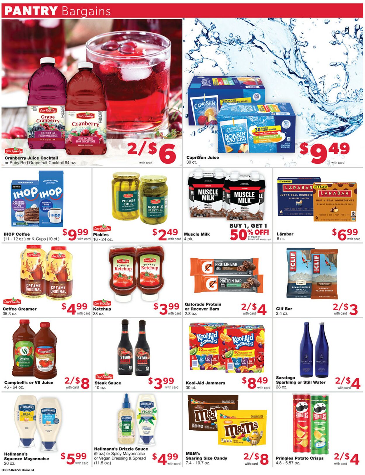 Family Fare Ad from 07/16/2023