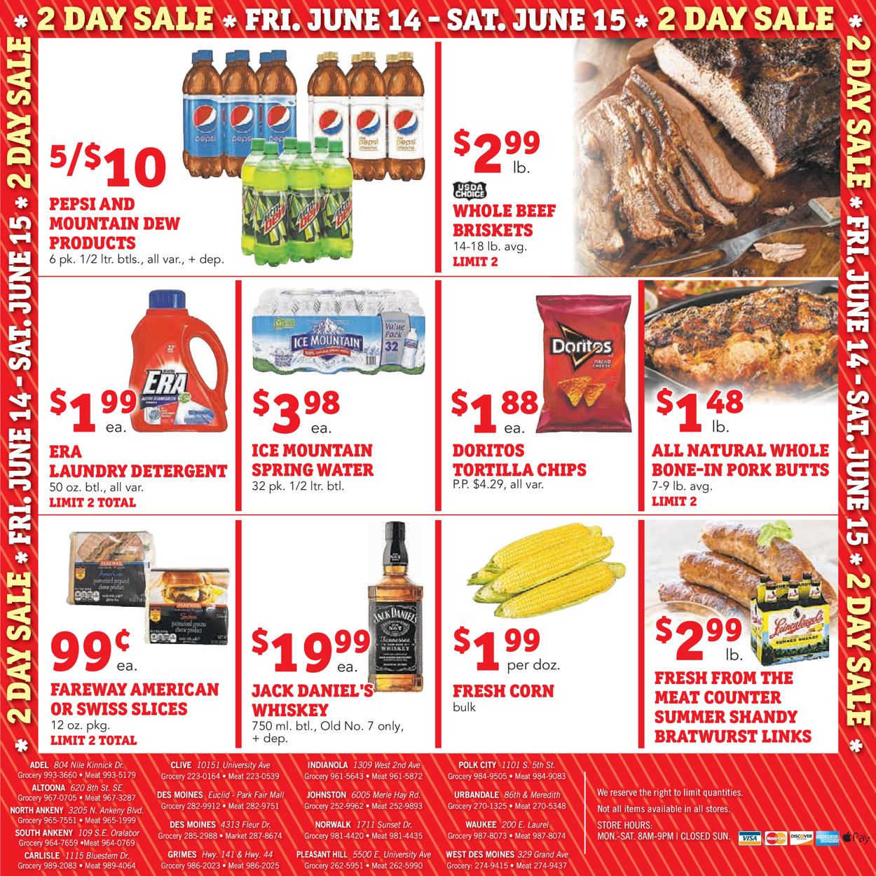 Fareway Ad from 06/11/2019