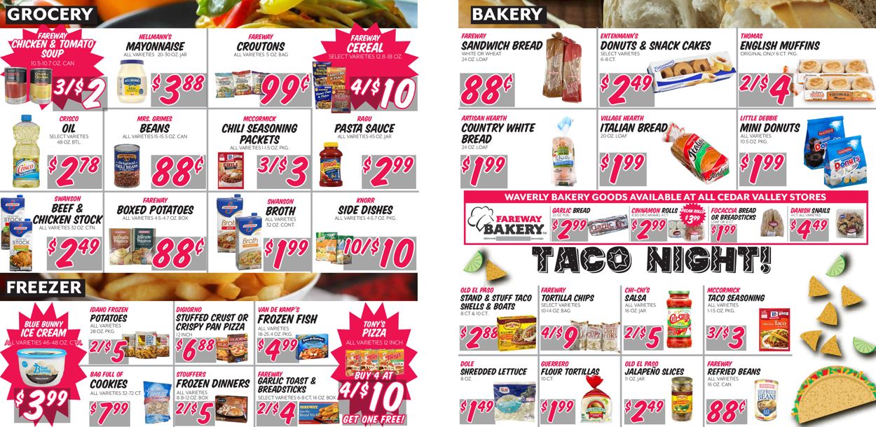 Fareway Ad from 10/09/2019