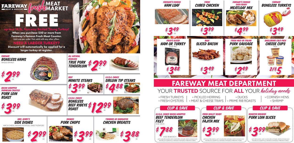 Fareway Ad from 11/13/2019