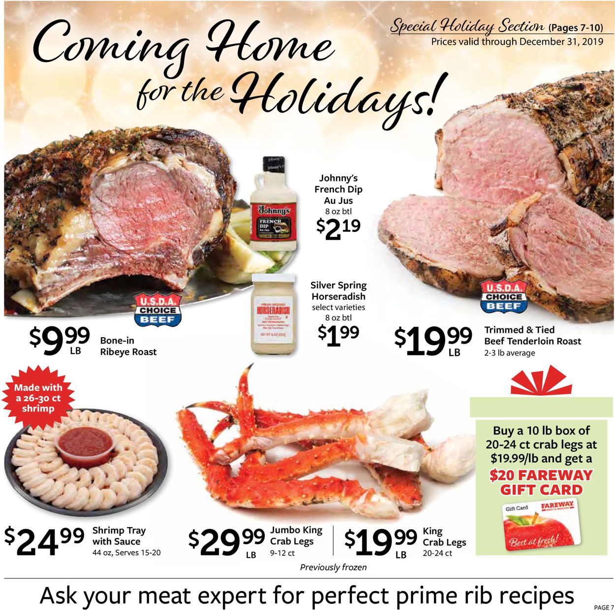 Fareway Ad from 12/03/2019