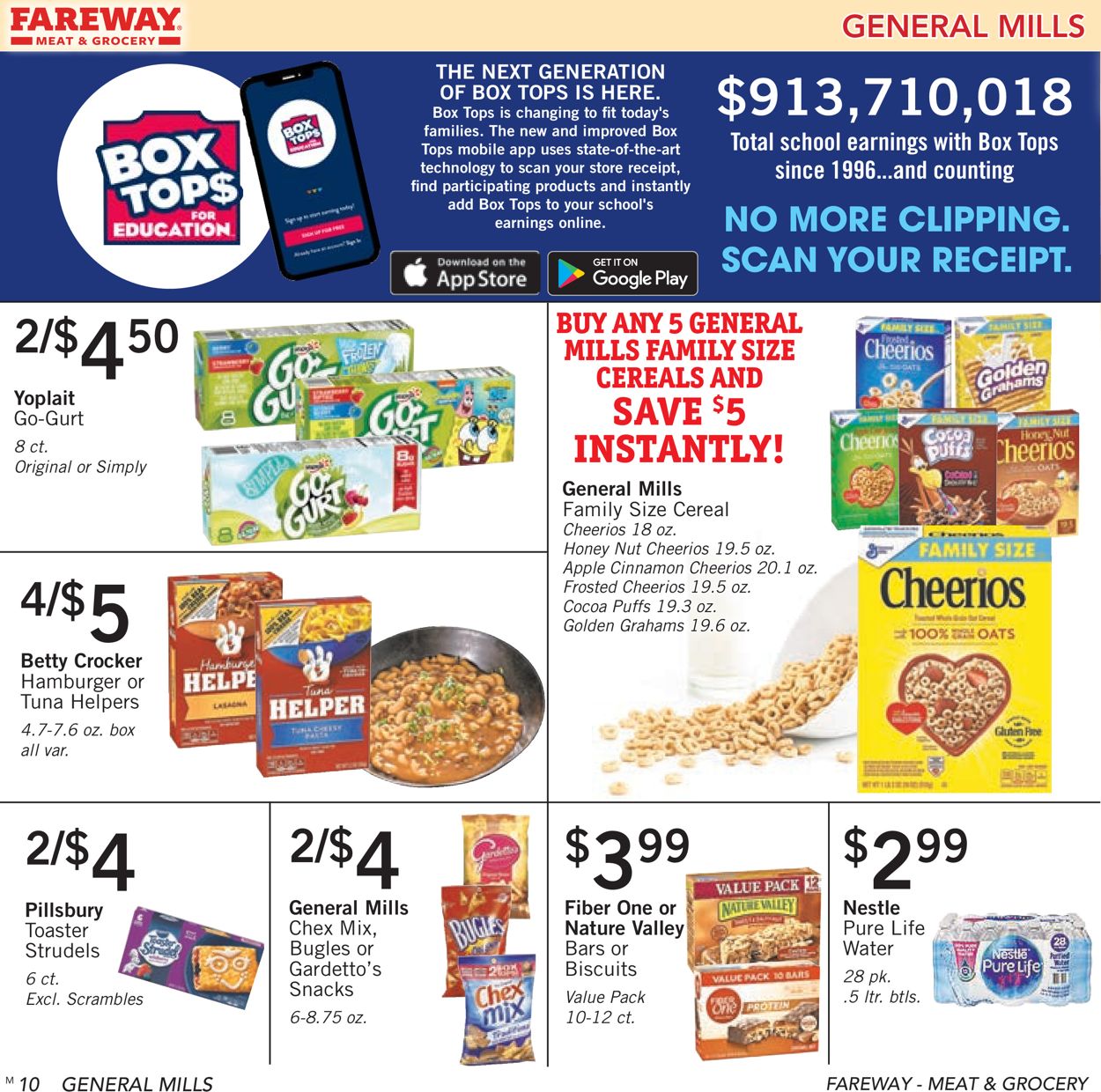Fareway Ad from 01/21/2020