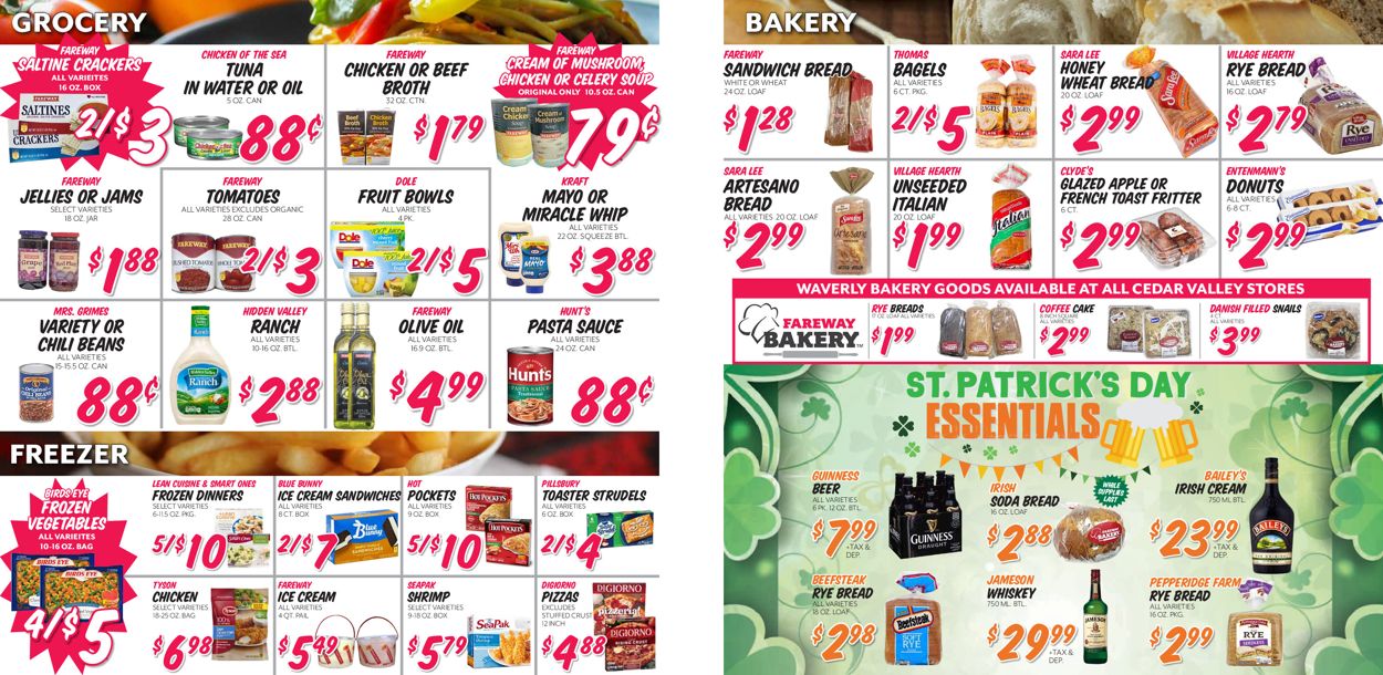 Fareway Ad from 03/11/2020