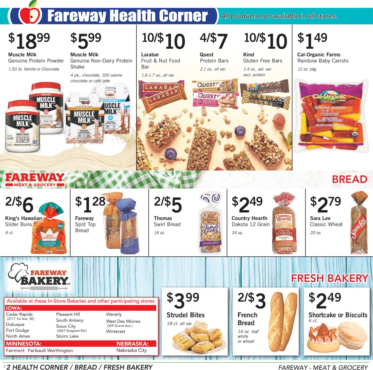 Fareway Ad from 03/31/2020