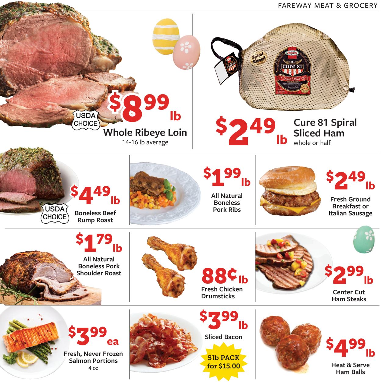 Fareway Ad from 04/07/2020