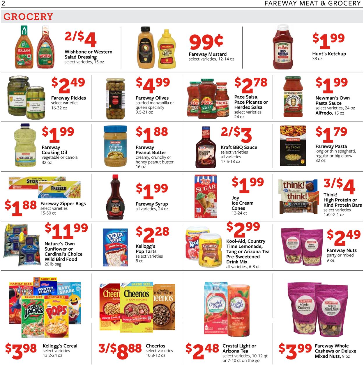 Fareway Ad from 04/14/2020