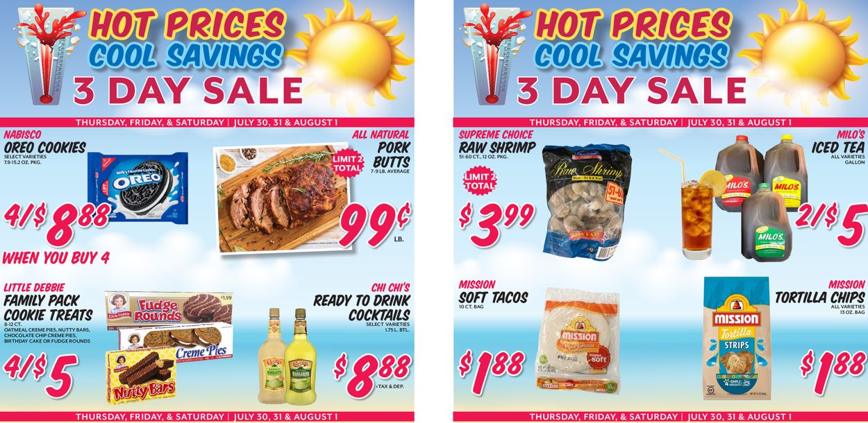 Fareway Ad from 07/29/2020