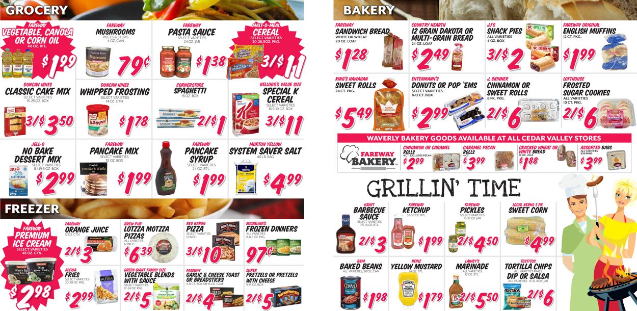 Fareway Ad from 08/19/2020