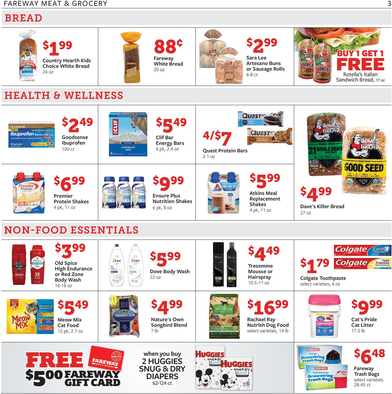 Fareway Ad from 08/25/2020
