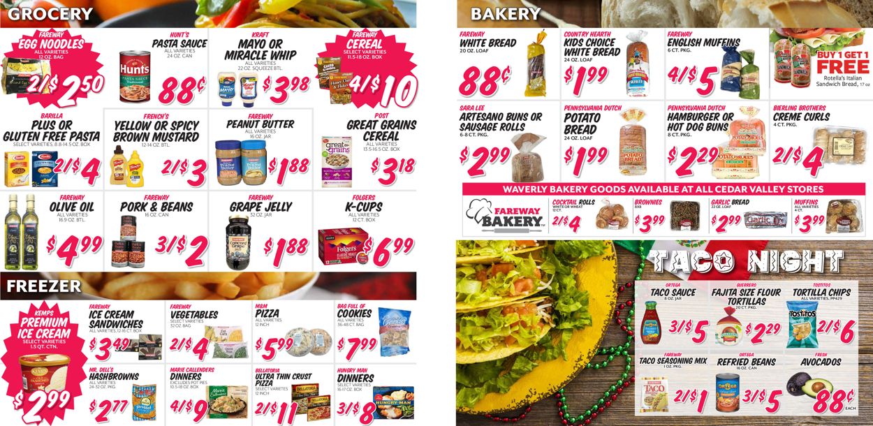 Fareway Ad from 08/26/2020