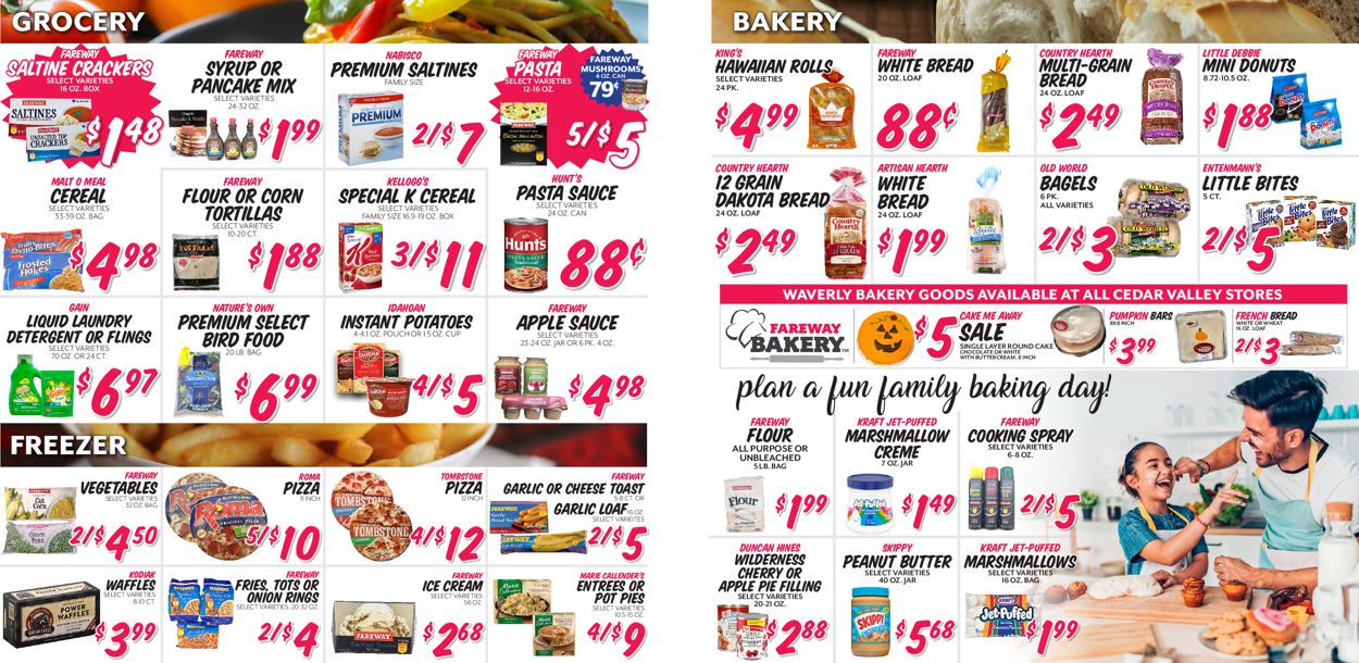 Fareway Ad from 10/28/2020