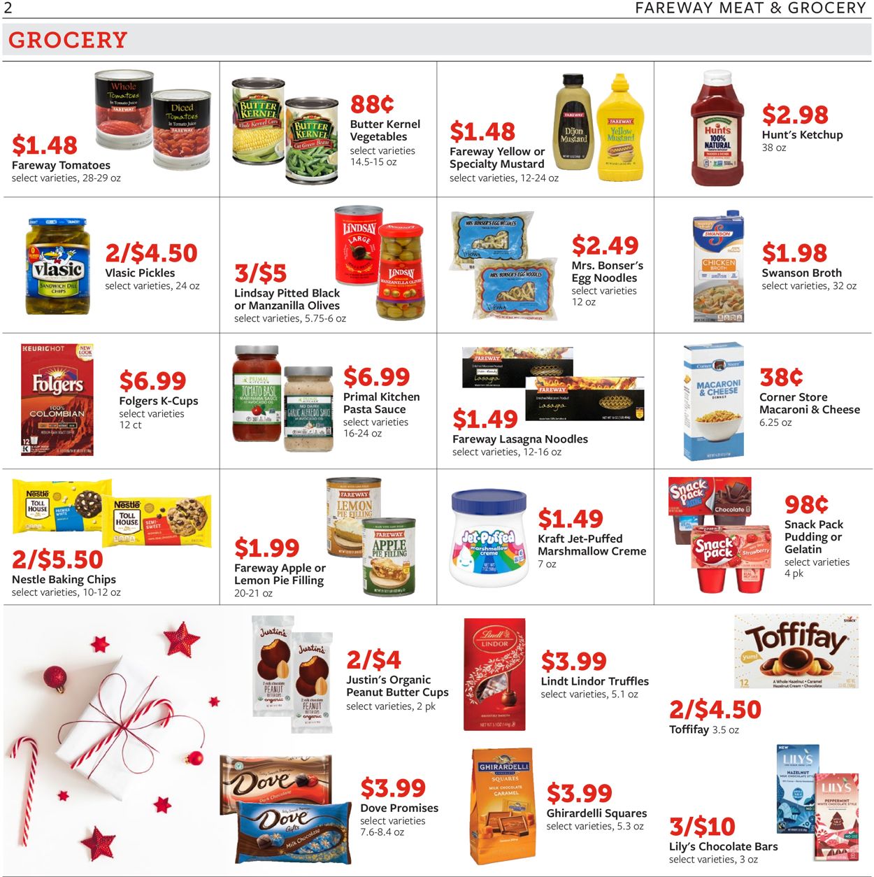 Fareway Ad from 12/01/2020