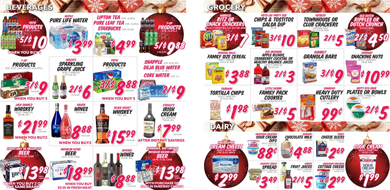 Fareway Ad from 12/16/2020