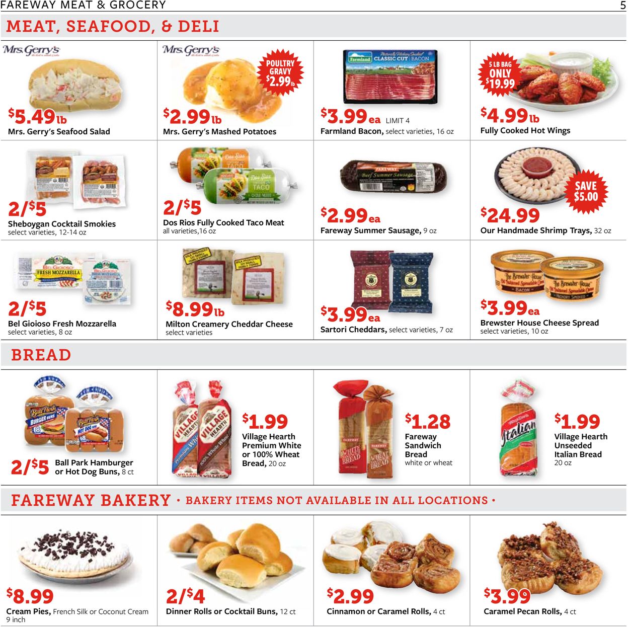 Fareway Ad from 12/22/2020