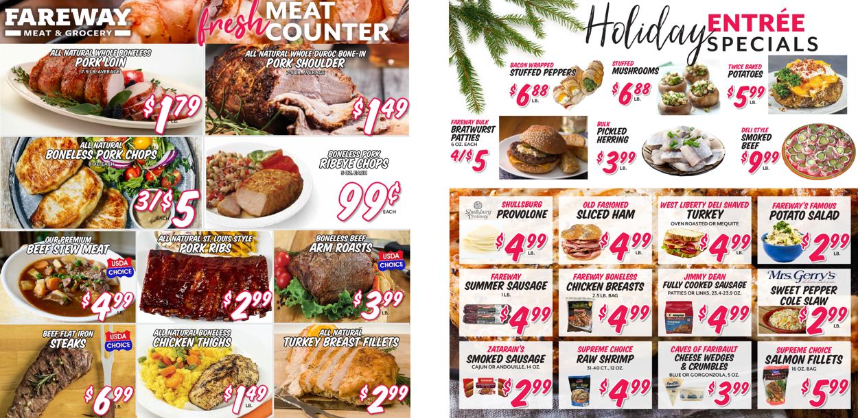 Fareway Ad from 12/30/2020