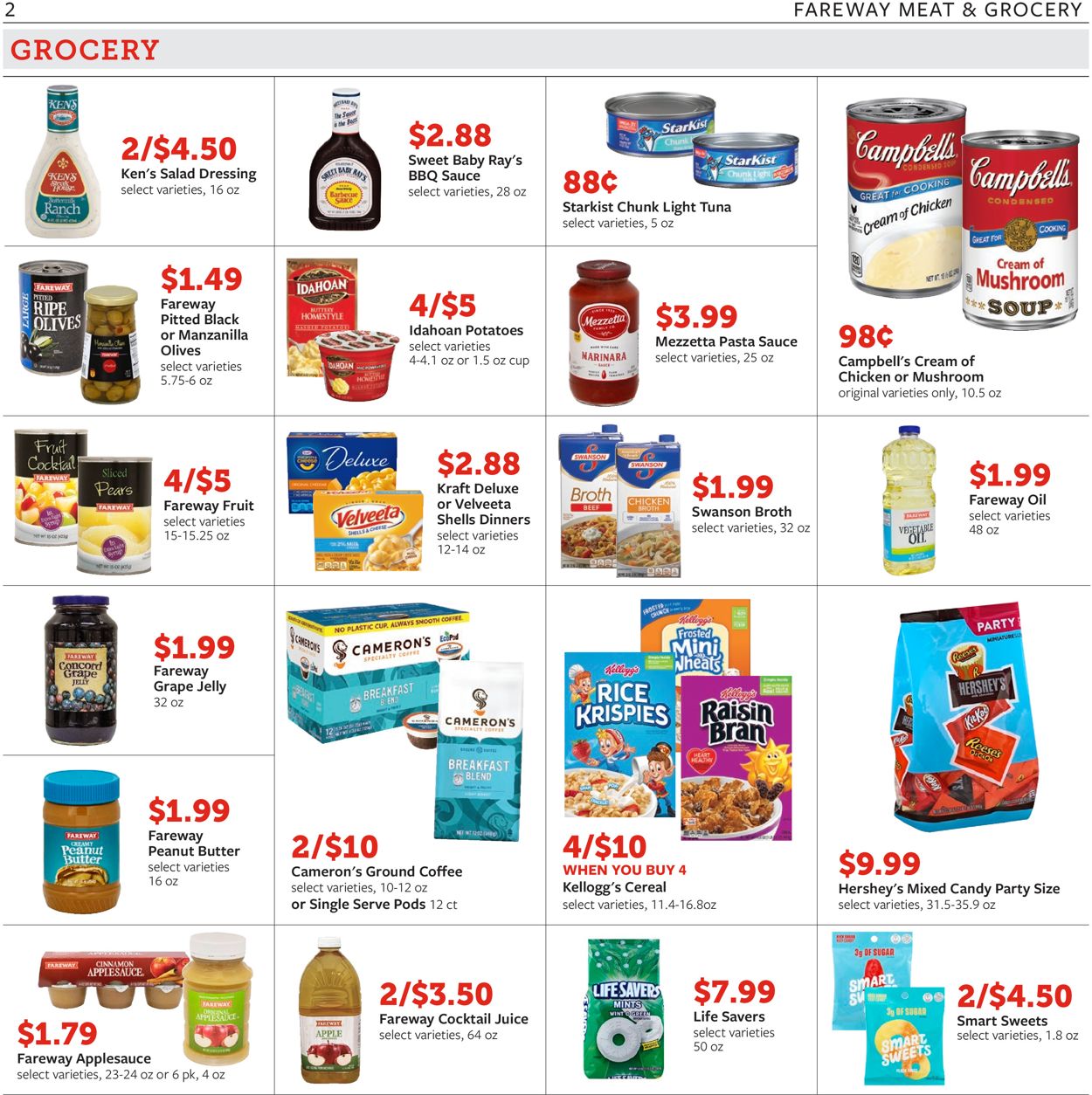 Fareway Ad from 01/26/2021