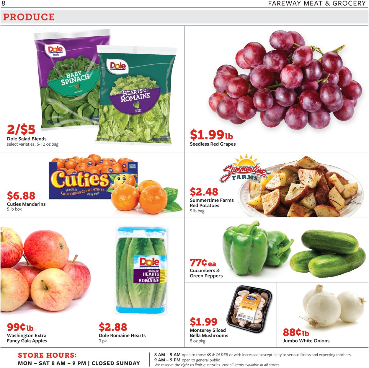 Fareway Ad from 01/26/2021