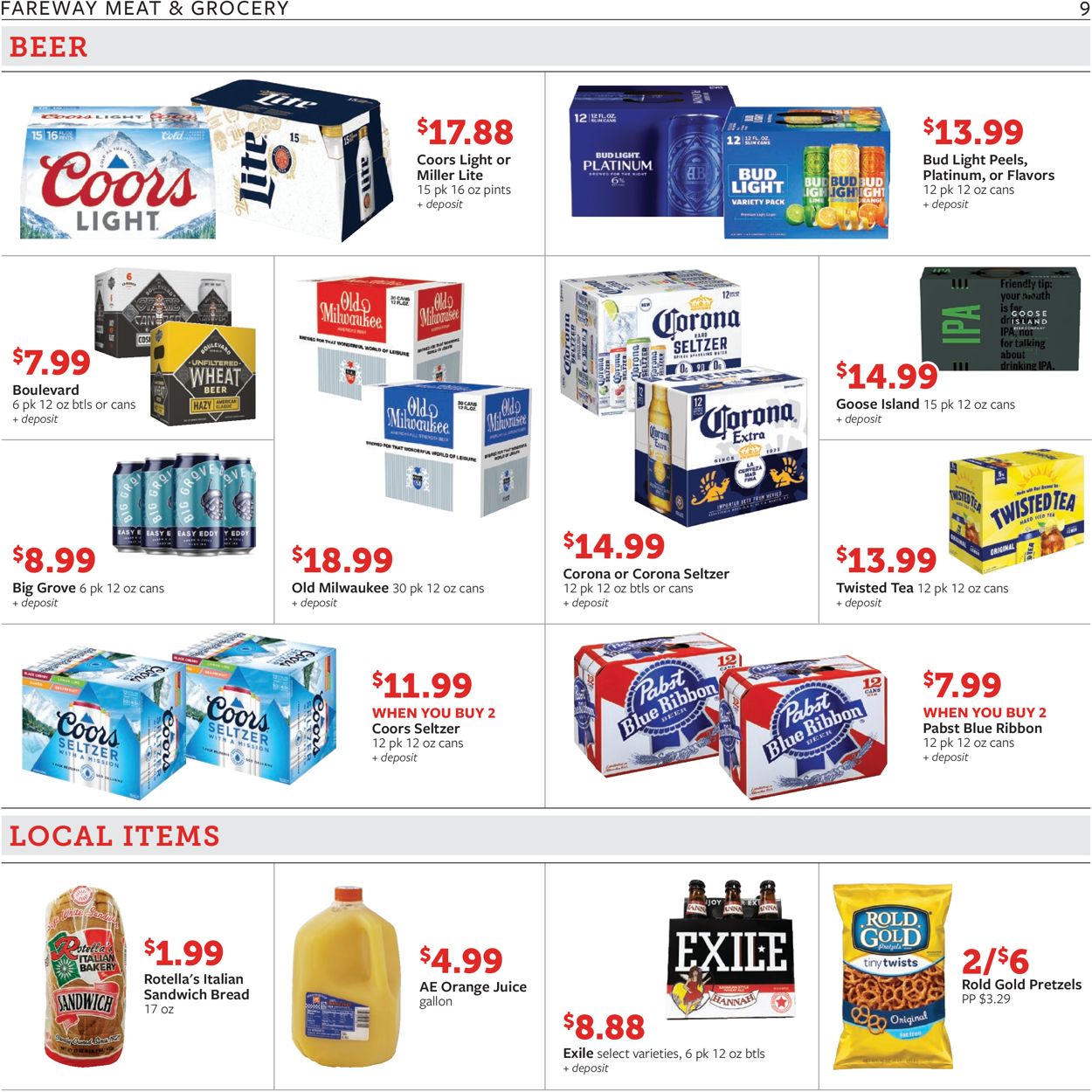 Fareway Ad from 02/09/2021