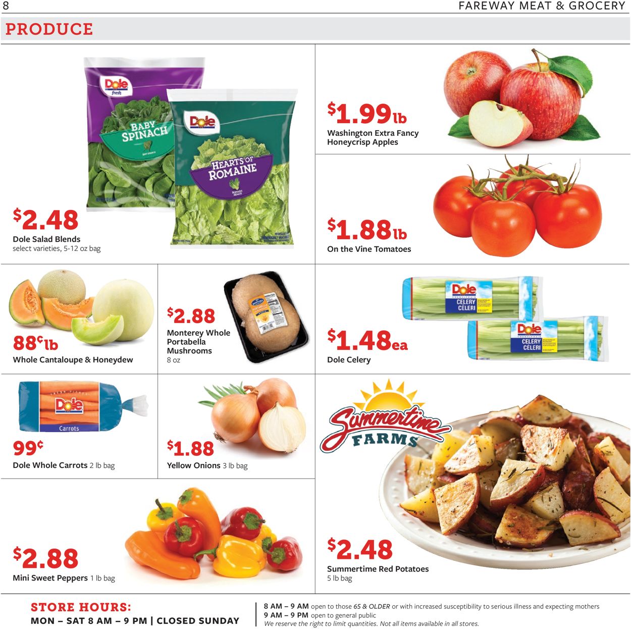 Fareway Ad from 03/09/2021