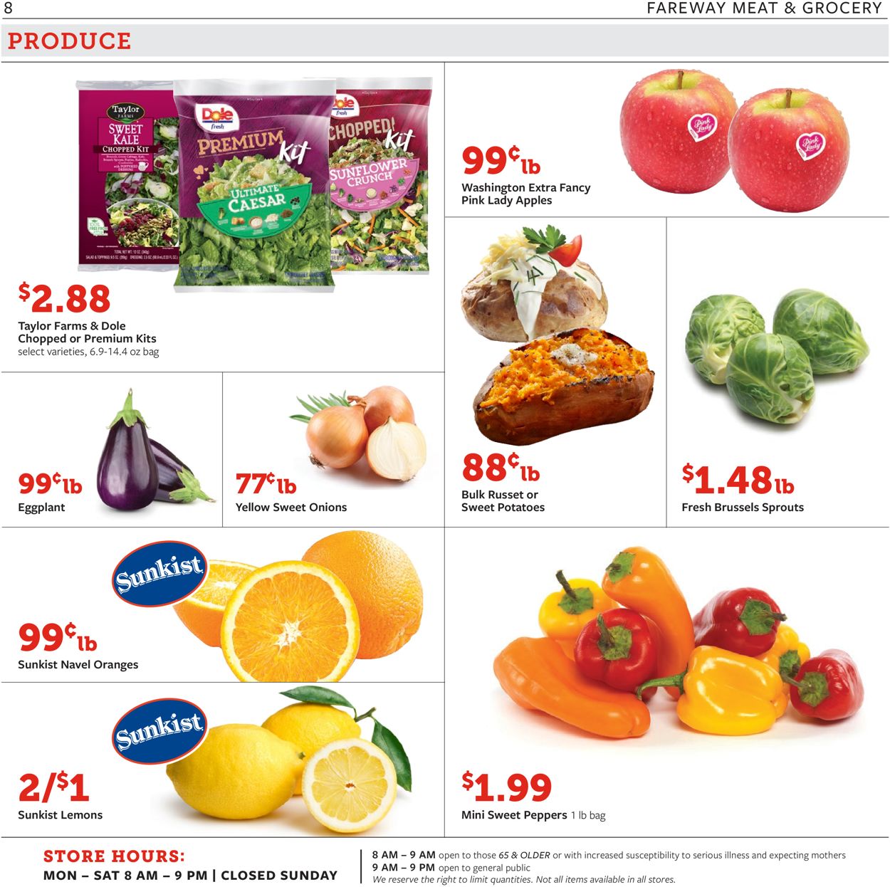 Fareway Ad from 03/23/2021