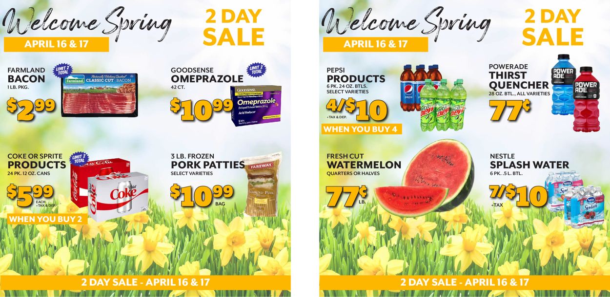 Fareway Ad from 04/14/2021