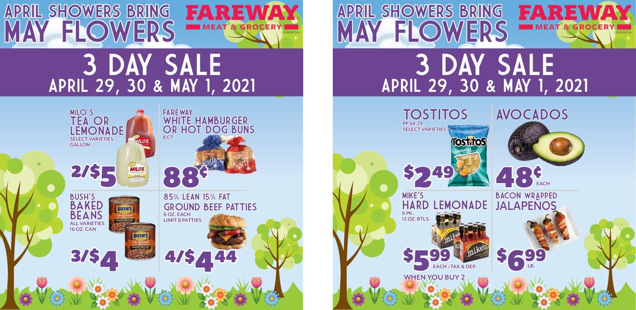 Fareway Ad from 04/28/2021