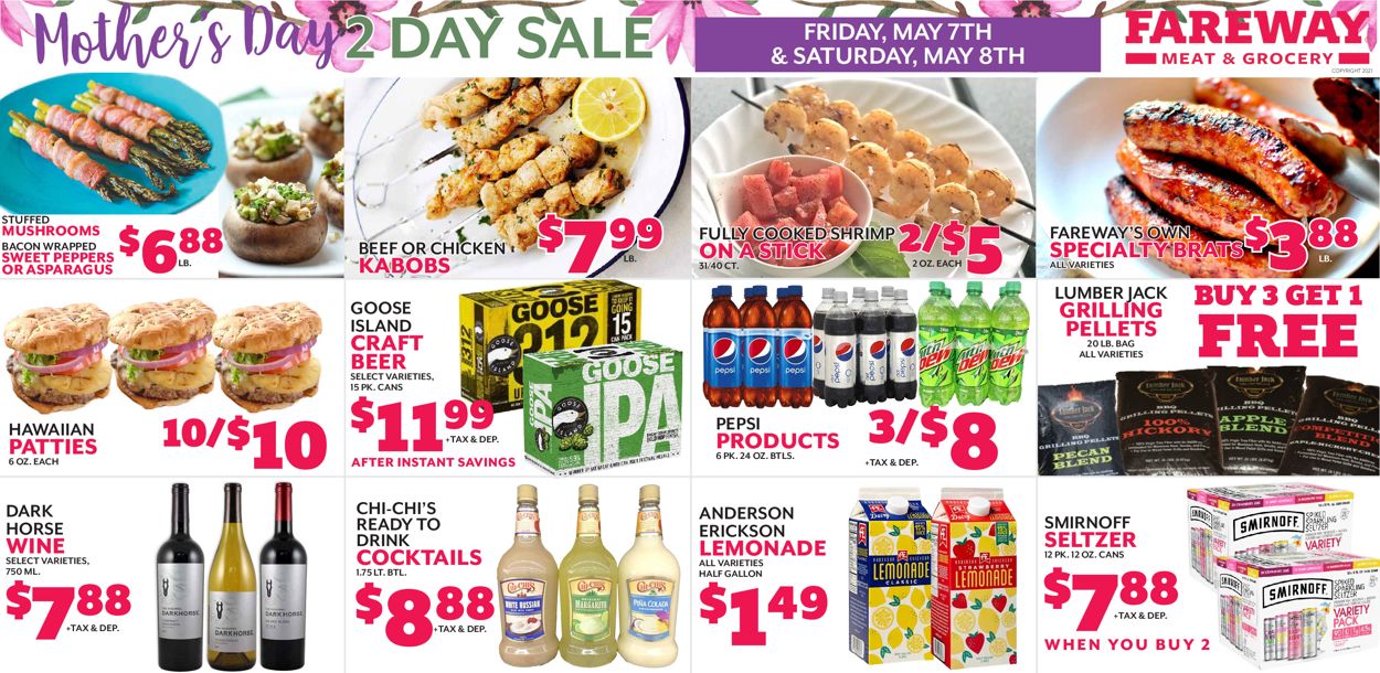 Fareway Ad from 05/05/2021