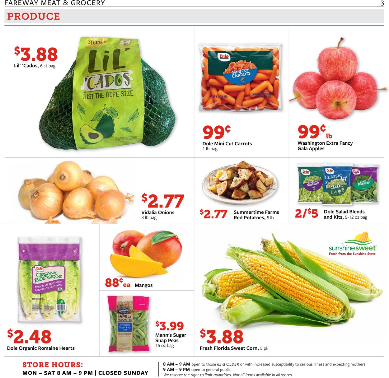 Fareway Ad from 05/11/2021
