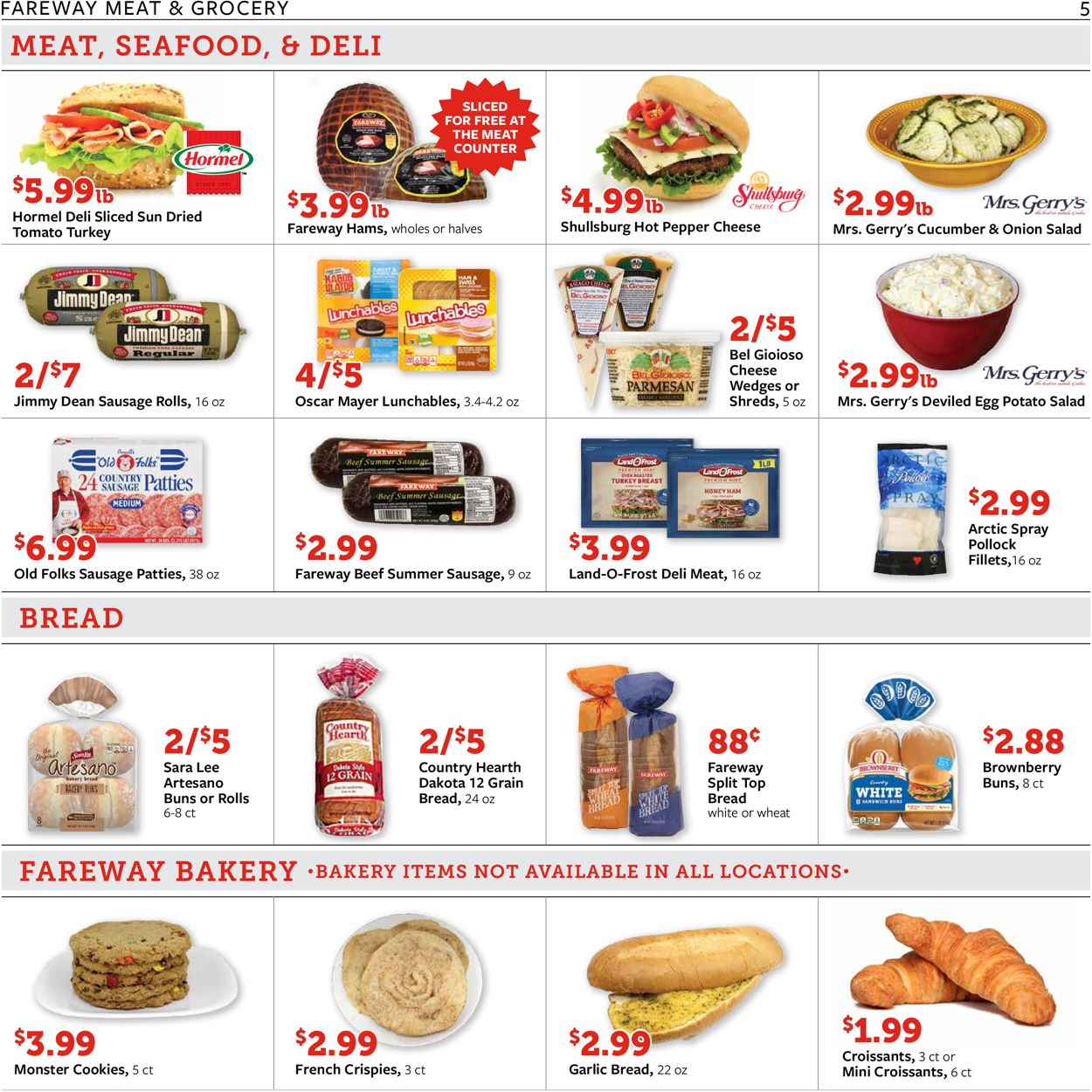 Fareway Ad from 05/11/2021
