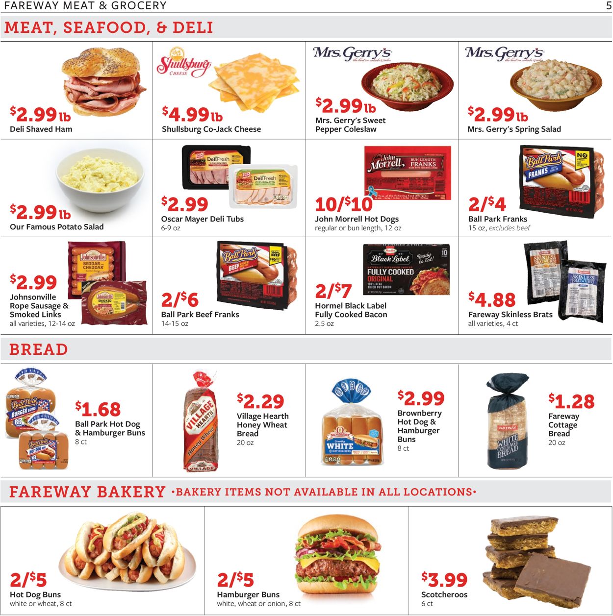 Fareway Ad from 05/25/2021