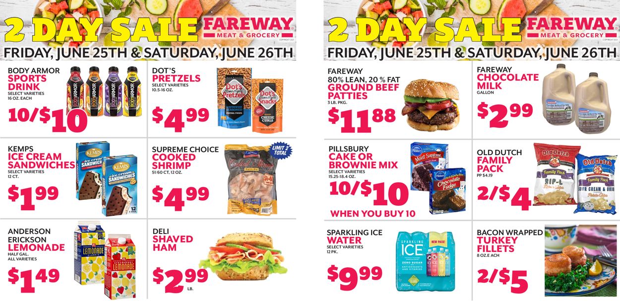 Fareway Ad from 06/23/2021