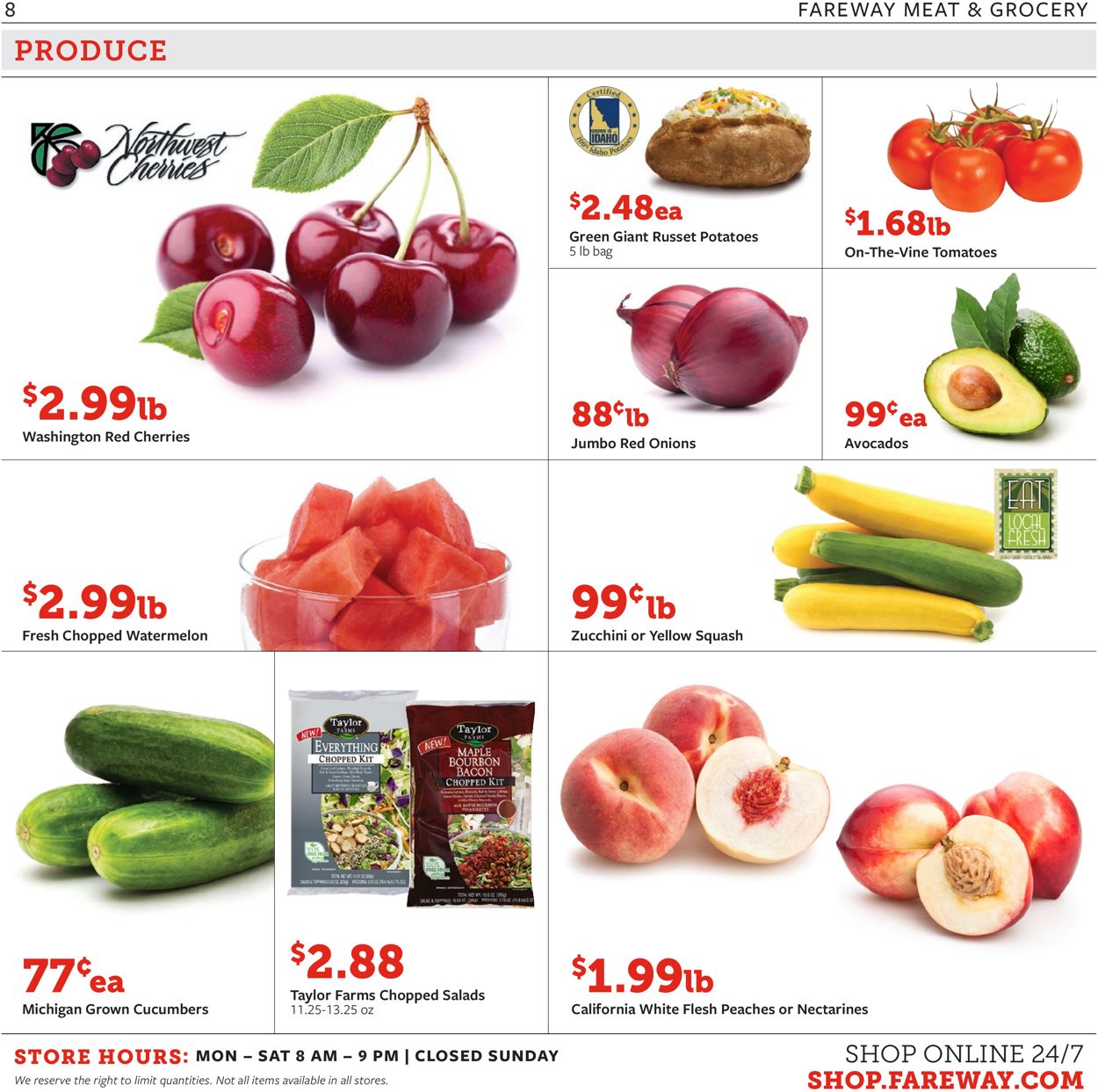 Fareway Ad from 07/20/2021