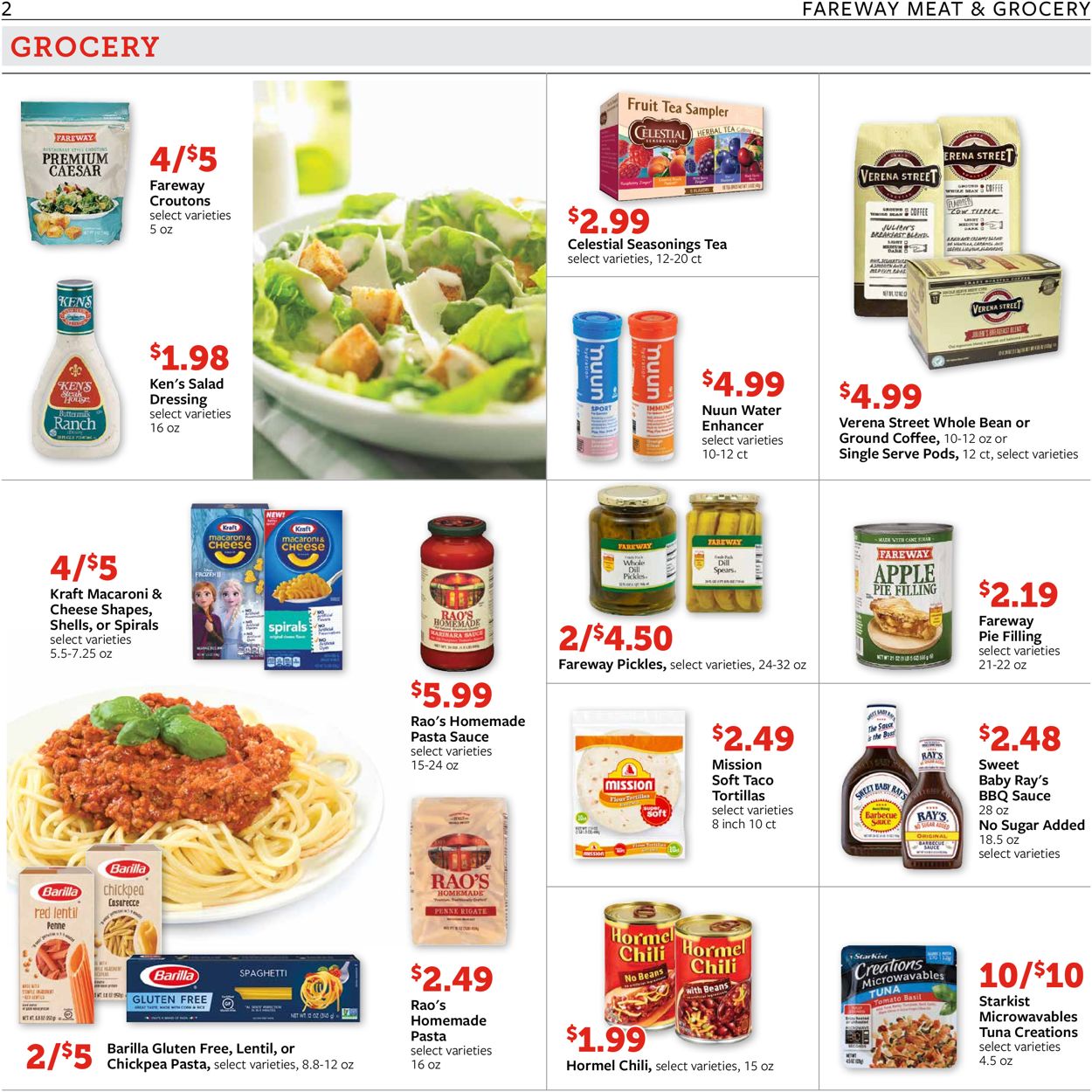 Fareway Ad from 08/03/2021